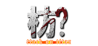 枋杬 (attack on titan)