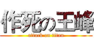 作死の王峰 (attack on titan)