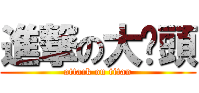 進撃の大姊頭 (attack on titan)