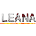 ＬＥＡＮＡ (attack on titan)