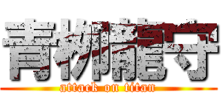 青栁龍守 (attack on titan)