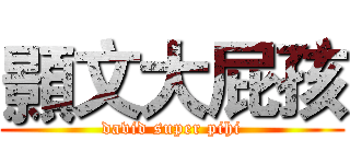 顥文大屁孩 (david super pihi)