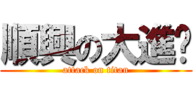 順興の大進擊 (attack on titan)