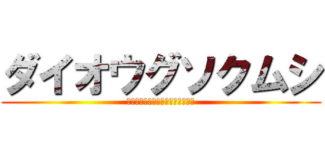 ダイオウグソクムシ (スナホリムシ科に属する海生甲殻類)