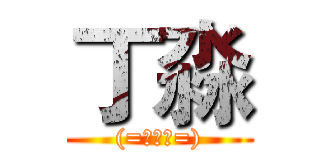 丁淼 ((=￣ω￣=))