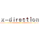 ｘ－ｄｉｒｅｃｔｉｏｎ (Counter-Strike 1.6 x-direction)