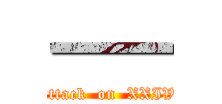 一一 (attack  on  XXIV)