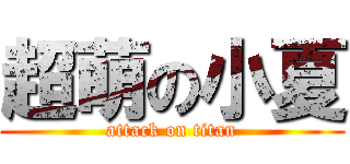 超萌の小夏 (attack on titan)