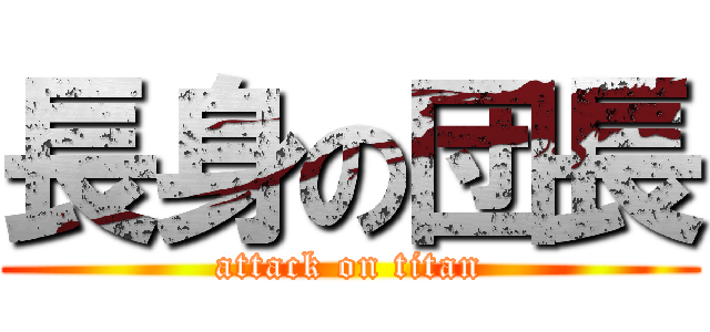 長身の団長 (attack on titan)