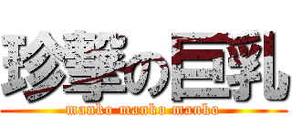 珍撃の巨乳 (manko manko manko)