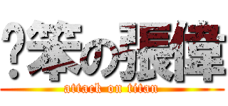 耍笨の張偉 (attack on titan)