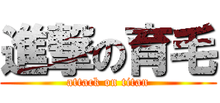 進撃の育毛 (attack on titan)