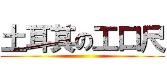 土耳其の工口尺 ()