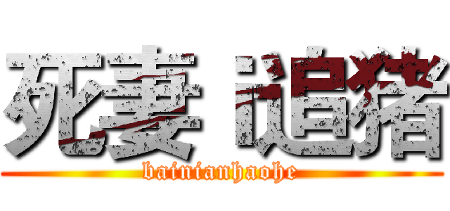 死妻ｉ追猪 (bainianhaohe)
