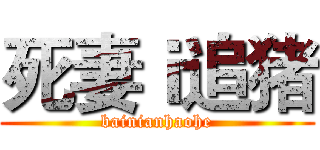 死妻ｉ追猪 (bainianhaohe)