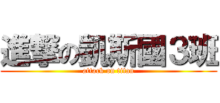 進撃の凱斯國３班 (attack on titan)
