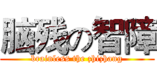 脑残の智障 (brainless the zhizhang)