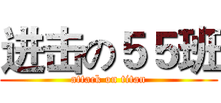 进击の５５班 (attack on titan)