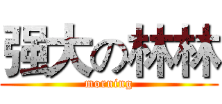 强大の林林 (morning)