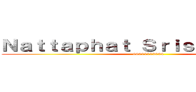 Ｎａｔｔａｐｈａｔ Ｓｒｉｓｏｎｇｎｕｅｎ (66011113034)