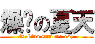 燥热の夏天 (fxxking summer day)