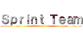 Ｓｐｒｉｎｔ Ｔｅａｍ (Track n Field)
