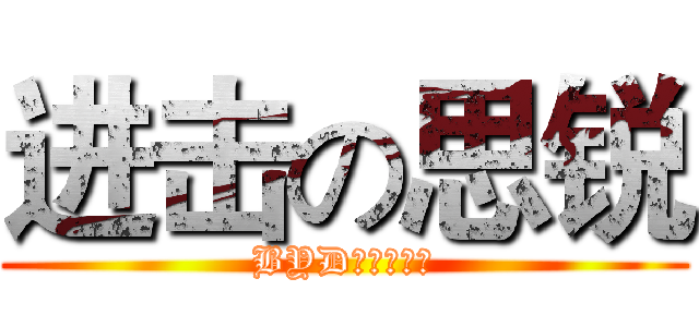 进击の思锐 (BYD江苏车友会)