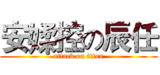 安媃控の辰任 (attack on titan)