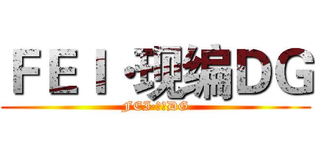 ＦＥＩ·现编ＤＧ (FEI·现编DG)