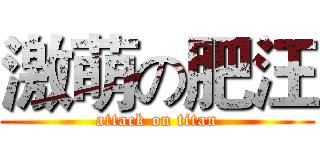 激萌の肥汪 (attack on titan)