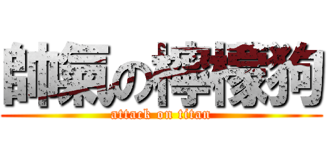帥氣の檸檬狗 (attack on titan)