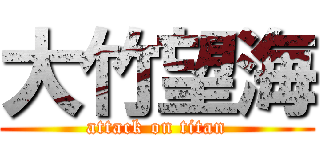大竹望海 (attack on titan)
