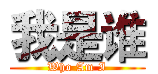 我是谁 (Who Am I)