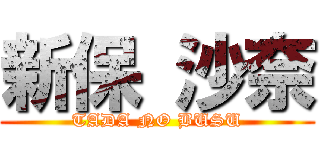 新保 沙奈 (TADA NO BUSU)