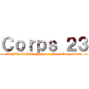 Ｃｏｒｐｓ ２３ (BeNTe CuAtRu Science Boot Camp 2023)