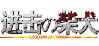 进击の柴犬 (attack on titan)