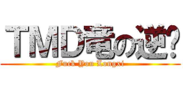 ＴＭＤ竜の逆袭 (Fuck You Longxi)