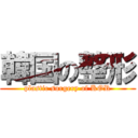 韓国の整形 (plastic surgery of KOR)