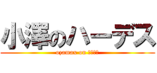 小澤のハーデス (ozamax on はーです)