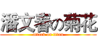 潘文春の菊花 (attack on titan)