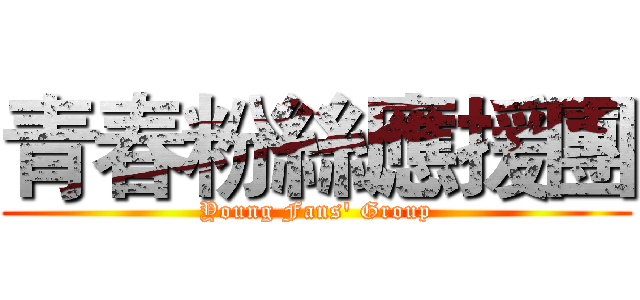 青春粉絲應援團 (Young Fans' Group)