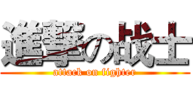 進撃の战士 (attack on fighter)
