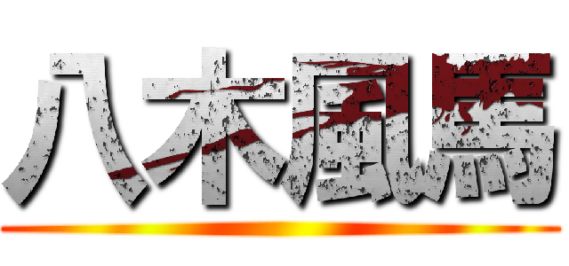 八木風馬 ()