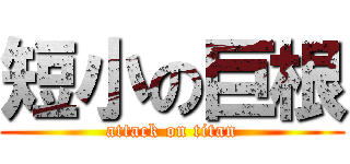 短小の巨根 (attack on titan)