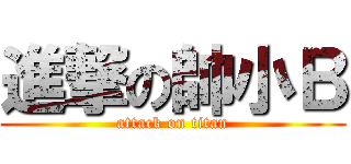 進撃の帥小Ｂ (attack on titan)