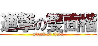 進撃の雙面楷 (attack on titan)