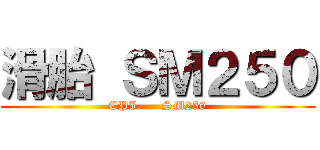 滑胎 ＳＭ２５０ (CPI.     SM250)