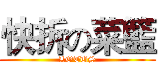 快拆の菜籃 (LOTUS)