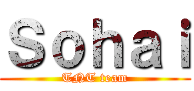 Ｓｏｈａｉ (TNT team)