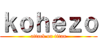 ｋｏｈｅｚｏ (attack on titan)